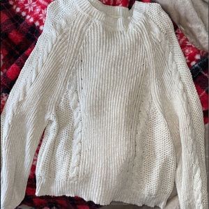 Cream sweater